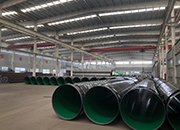 Winding 3PE anticorrosive steel pipe