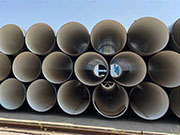 Explore the method of measuring the bending of steel pipes