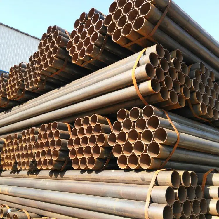 Production process of carbon steel welded pipe
