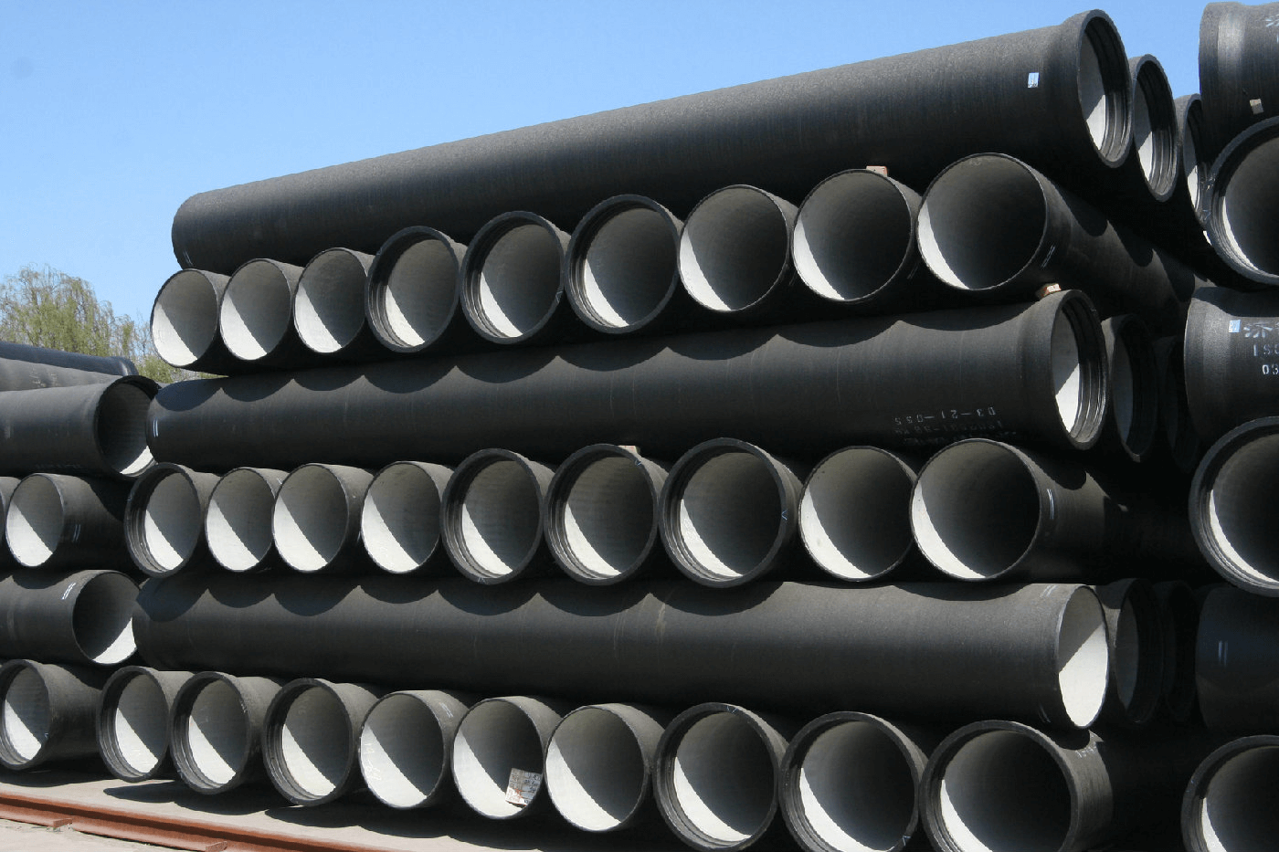 Mild carbon steel pipe