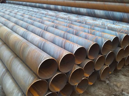 Precautions for spiral steel pipe stacking