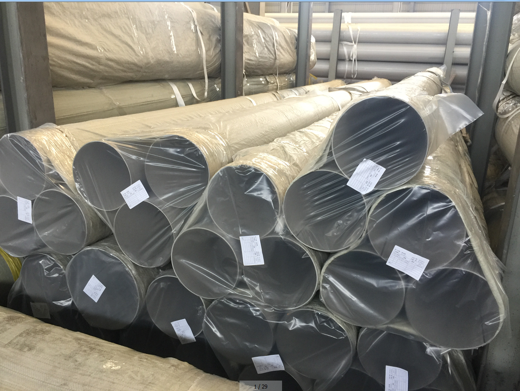The delivery of ASTM A31 stainless steel weld pipe