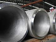 What are the details of the surface treatment process for 35CrMoA alloy steel pipes