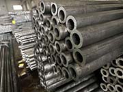 What are the selection recommendations for cold-drawn steel pipes used in mechanical structures