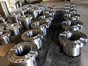 What are the differences between threaded and flanged connections in industrial projects