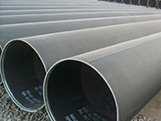 What are the connection methods and cleaning methods for large-diameter steel pipes