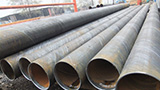 Industrial spiral steel pipe details