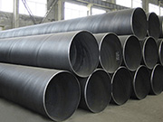 What are the steps involved in sawing spiral welded steel pipes
