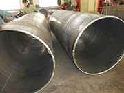 What are the testing methods for the mechanical properties of spiral welded steel pipes