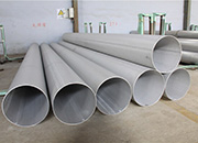 Thin-walled stainless steel pipe construction and installation