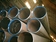 What are the superior welding properties of L450M straight seam steel pipe
