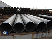 What causes straight seam steel pipes to bend during production