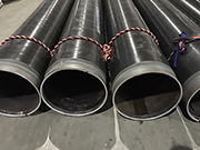 What are the application details of Q355 welded steel pipe in industrial projects